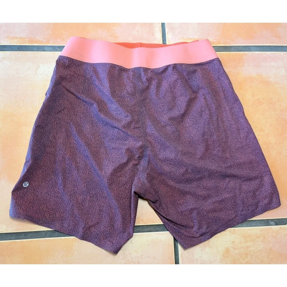 Lululemon Current State Hybrid Board Shorts Men Size 30 Red 8